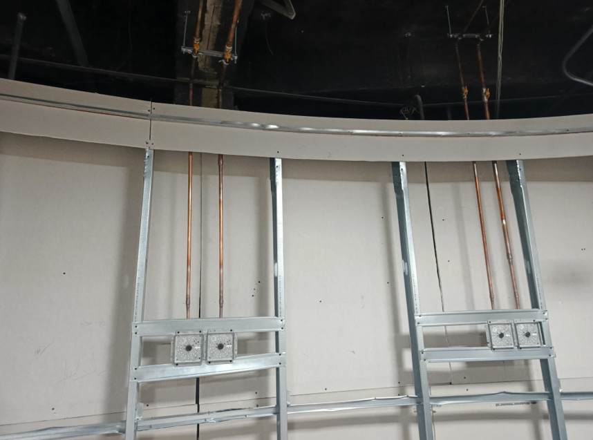 Red de tuberías para gases