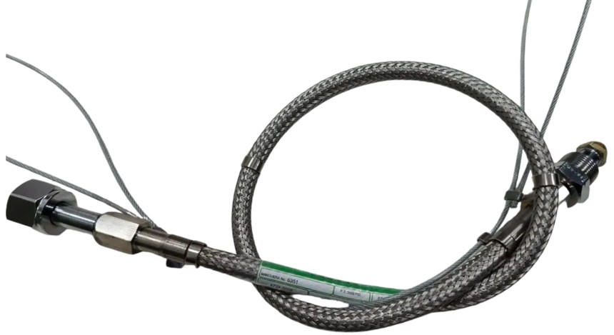 Látigo de alta presión para manifolds